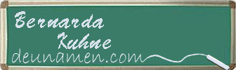 Bernarda Kuhne Visitenkarte